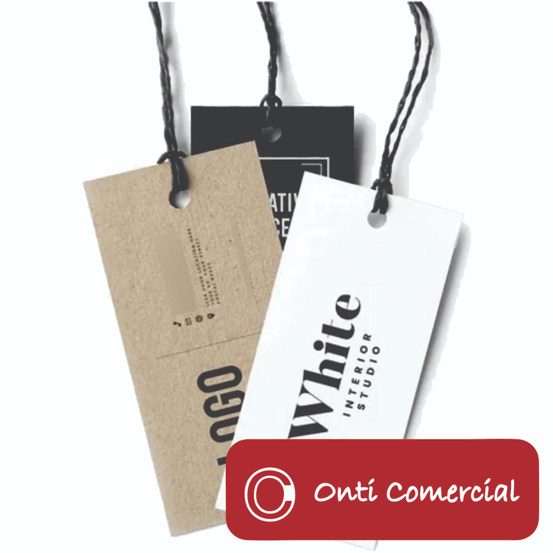 Etiqueta en cartulina